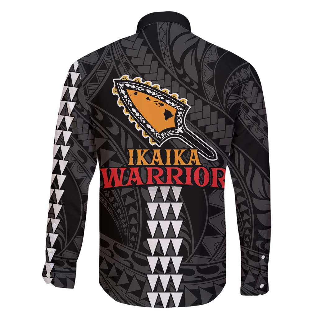 Aloha Spirit Ikaika Warrior Helmet Family Matching Mermaid Dress and Hawaiian Shirt LT9 - Polynesian Pride