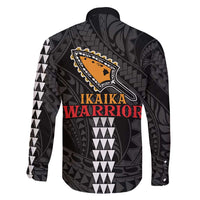Aloha Spirit Ikaika Warrior Helmet Family Matching Mermaid Dress and Hawaiian Shirt LT9 - Polynesian Pride