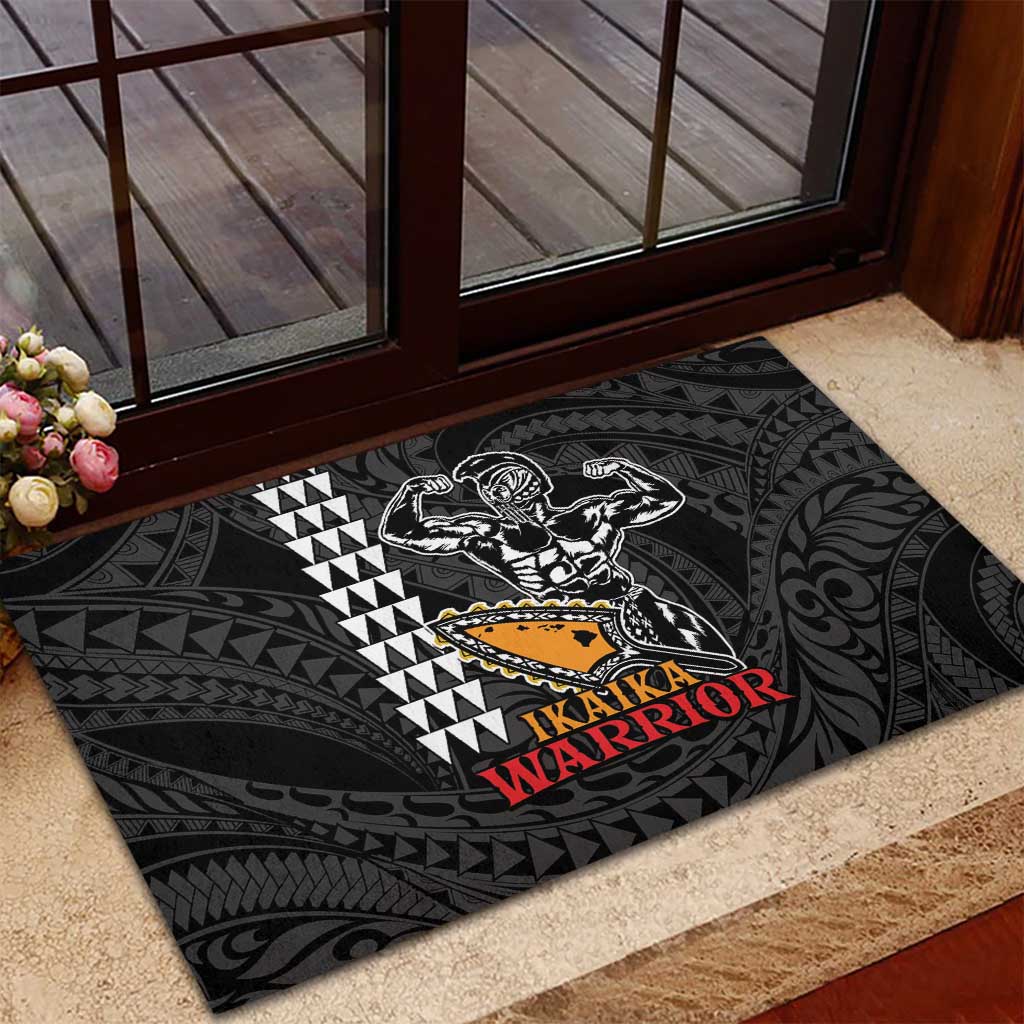 Aloha Spirit Ikaika Warrior Helmet Rubber Doormat