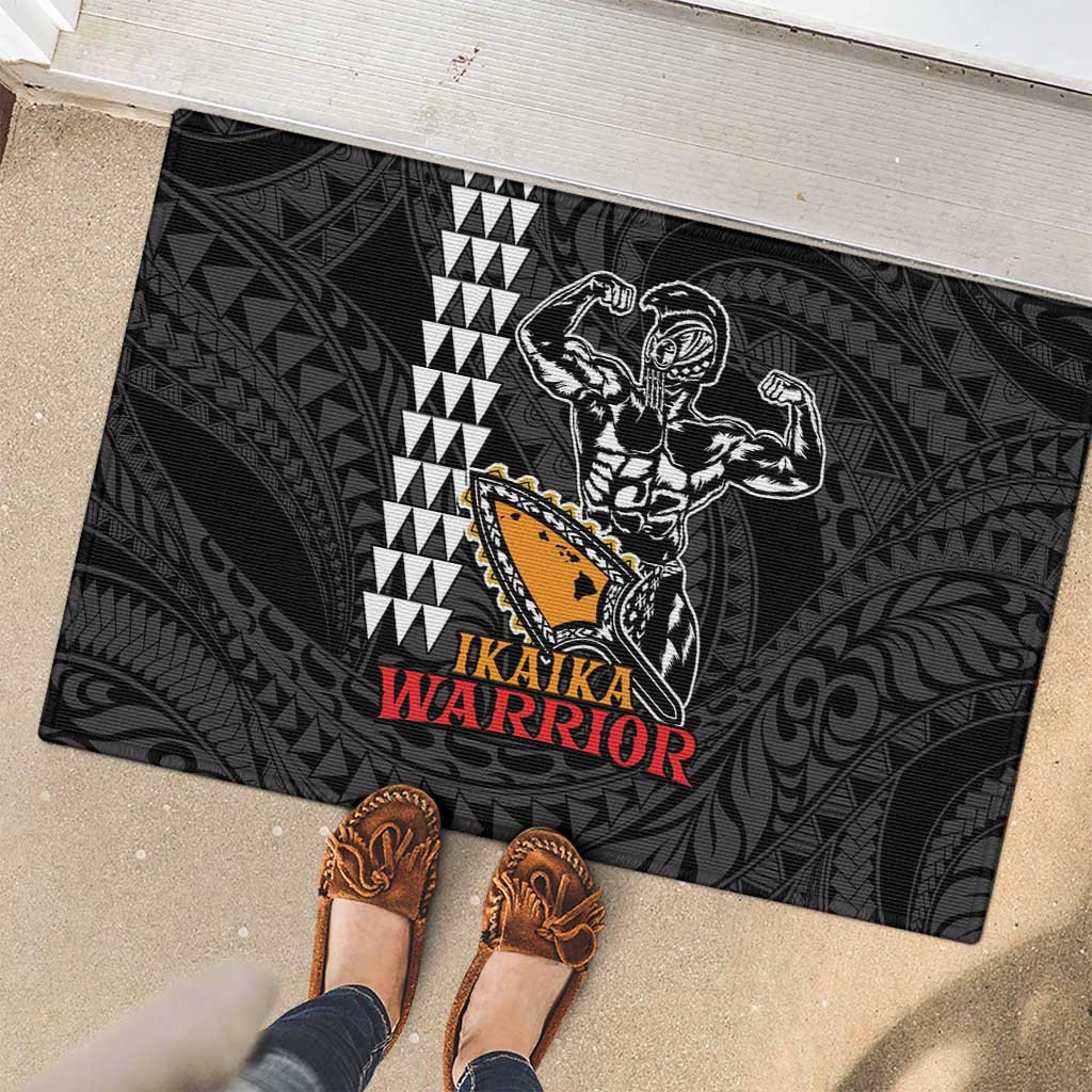Aloha Spirit Ikaika Warrior Helmet Rubber Doormat