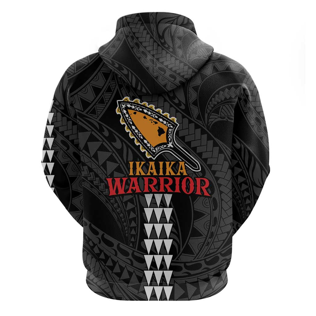 Aloha Spirit Ikaika Warrior Helmet Zip Hoodie LT9 - Polynesian Pride