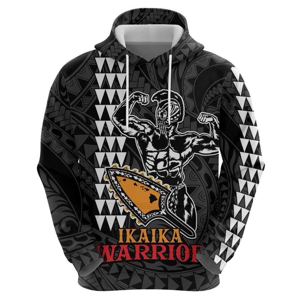 Aloha Spirit Ikaika Warrior Helmet Zip Hoodie LT9 - Polynesian Pride