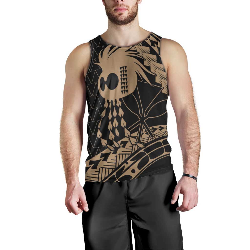 Ikaika Hawaiian Mythic Koa Tribal Warrior Men Tank Top