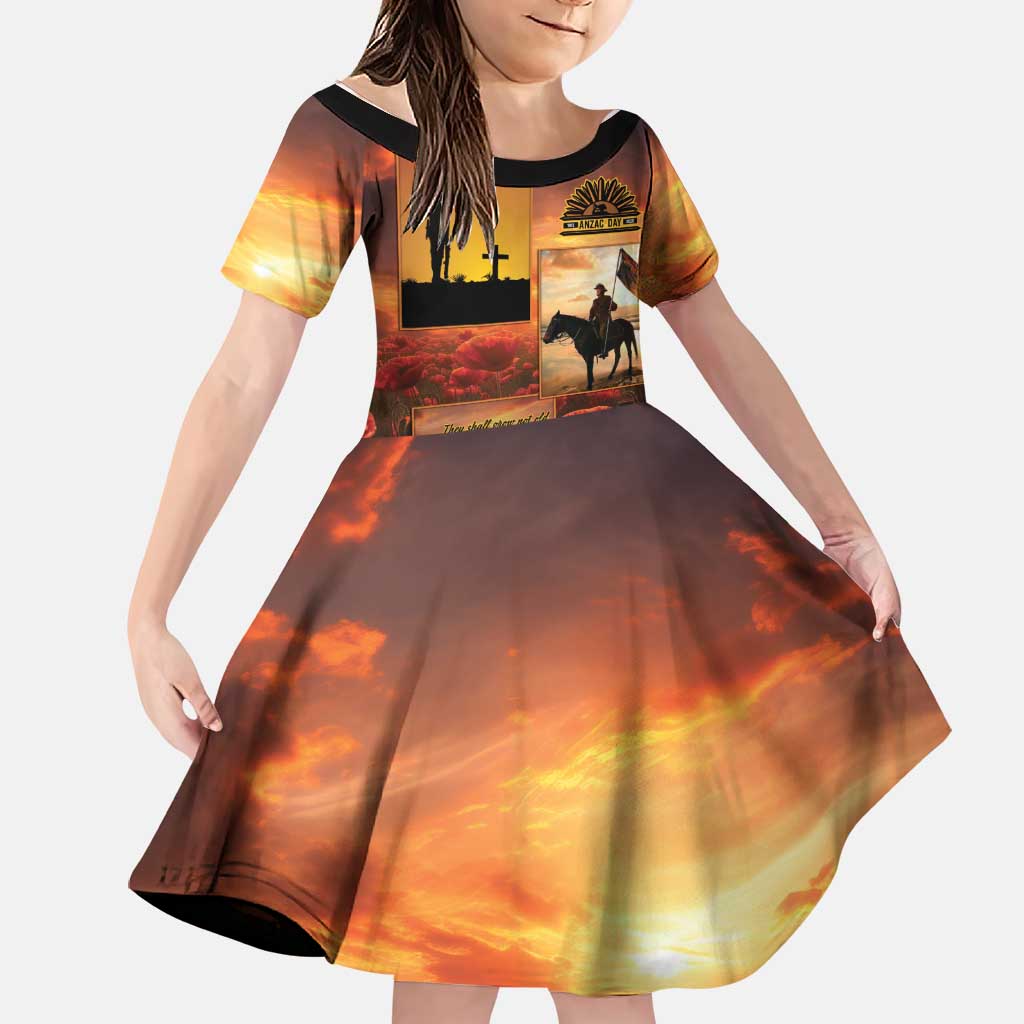 ANZAC Day Film Reel Lest We Forget Family Matching Tank Maxi Dress and Hawaiian Shirt Australia NZ Memorial