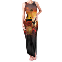 ANZAC Day Film Reel Lest We Forget Family Matching Tank Maxi Dress and Hawaiian Shirt Australia NZ Memorial