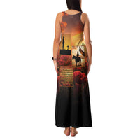 ANZAC Day Film Reel Lest We Forget Family Matching Tank Maxi Dress and Hawaiian Shirt Australia NZ Memorial