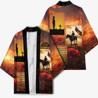 ANZAC Day Film Reel Lest We Forget Kimono Australia NZ Memorial LT9 - Polynesian Pride