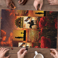 ANZAC Day Film Reel Lest We Forget Puzzle Australia NZ Memorial LT9 - Polynesian Pride