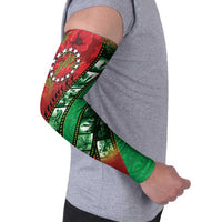 Personalised Cook Islands ANZAC 1915-2026 Filmstrip Arm Sleeves Lest We Forget 25 April