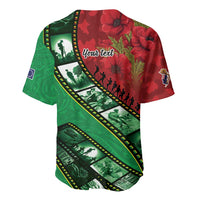 Personalised Cook Islands ANZAC 1915-2026 Filmstrip Baseball Jersey Lest We Forget 25 April