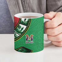 Personalised Cook Islands ANZAC 1915-2026 Filmstrip Ceramic Mug Lest We Forget 25 April