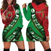 Personalised Cook Islands ANZAC 1915-2026 Filmstrip Hoodie Dress Lest We Forget 25 April