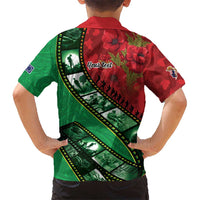 Personalised Cook Islands ANZAC 1915-2026 Filmstrip Kid Hawaiian Shirt Lest We Forget 25 April