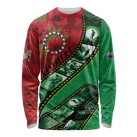 Personalised Cook Islands ANZAC 1915-2026 Filmstrip Long Sleeve Shirt Lest We Forget 25 April