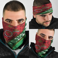 Personalised Cook Islands ANZAC 1915-2026 Filmstrip Neck Gaiter Lest We Forget 25 April LT9 - Polynesian Pride