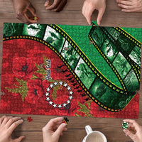 Personalised Cook Islands ANZAC 1915-2026 Filmstrip Puzzle Lest We Forget 25 April LT9 - Polynesian Pride