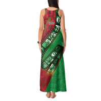 Personalised Cook Islands ANZAC 1915-2026 Filmstrip Tank Maxi Dress Lest We Forget 25 April