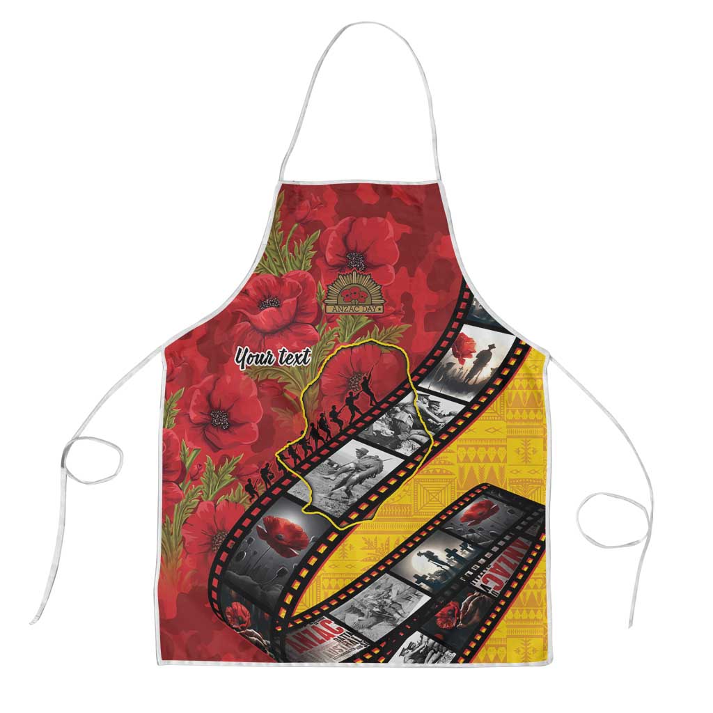 Personalised Niue ANZAC 1915-2026 Filmstrip Apron Lest We Forget 25 April