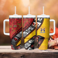 Personalised Niue ANZAC 1915-2026 Filmstrip Tumbler With Handle Lest We Forget 25 April