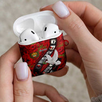 Personalised Tonga ANZAC 1915-2026 Filmstrip AirPods Case Lest We Forget 25 April