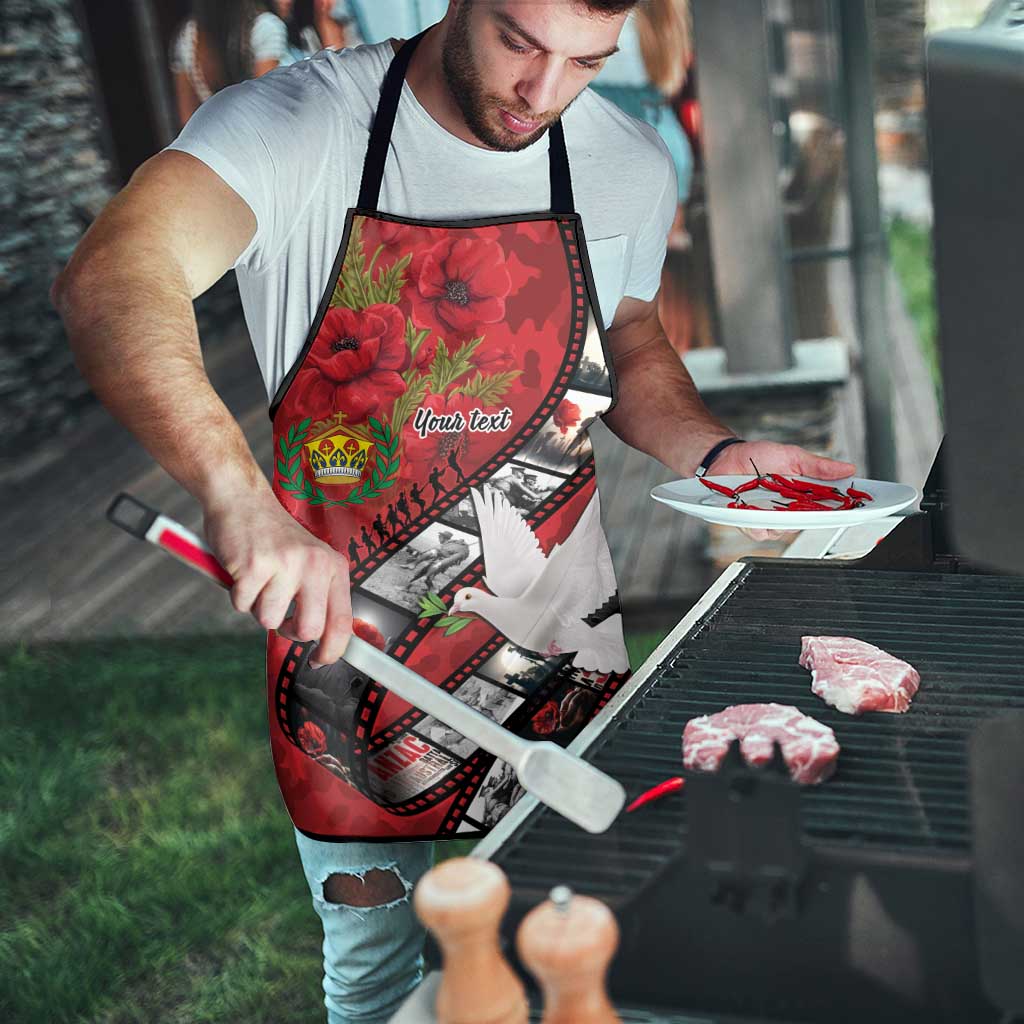 Personalised Tonga ANZAC 1915-2026 Filmstrip Apron Lest We Forget 25 April