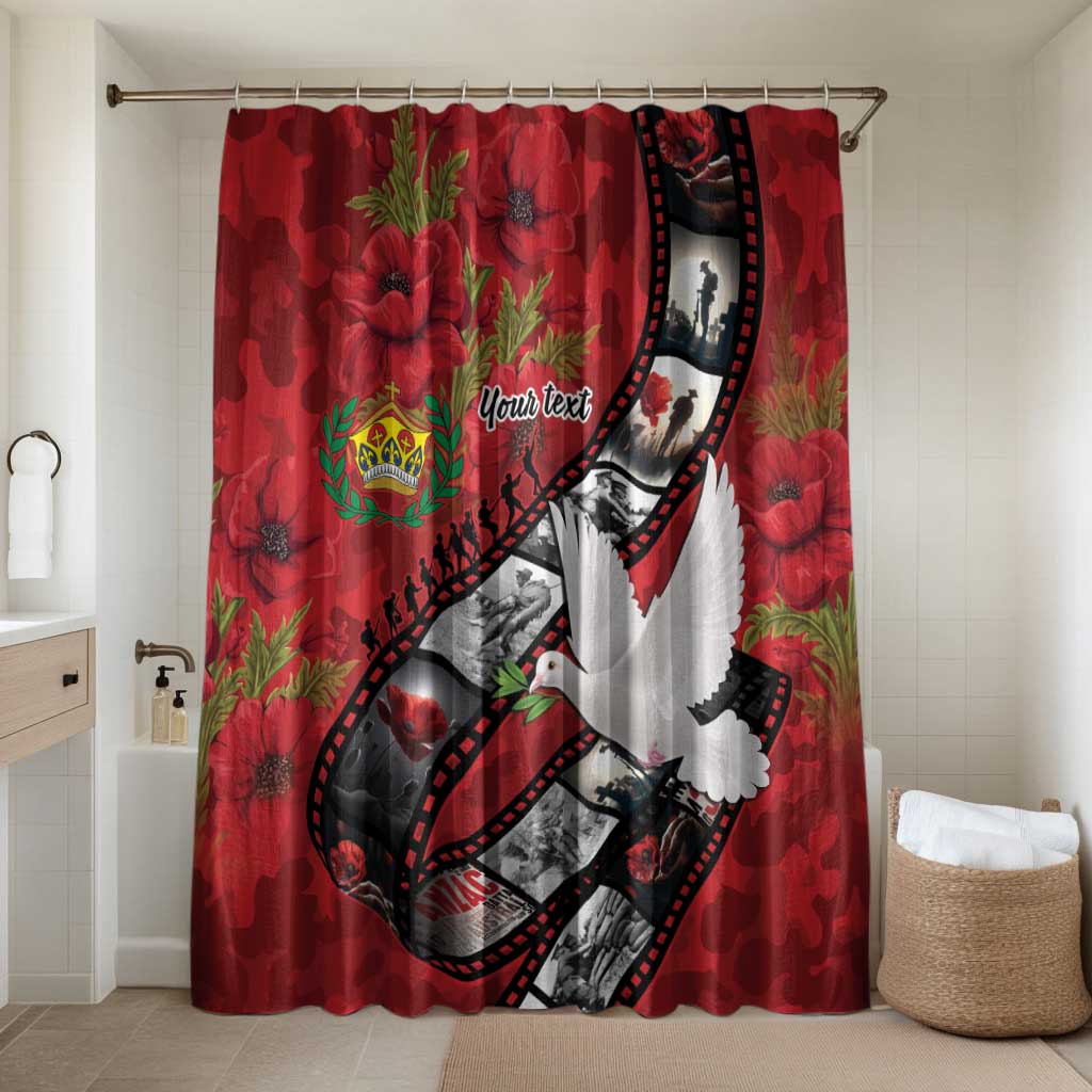 Personalised Tonga ANZAC 1915-2026 Filmstrip Bathroom Set Lest We Forget 25 April
