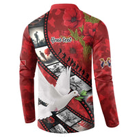 Personalised Tonga ANZAC 1915-2026 Filmstrip Button Sweatshirt Lest We Forget 25 April