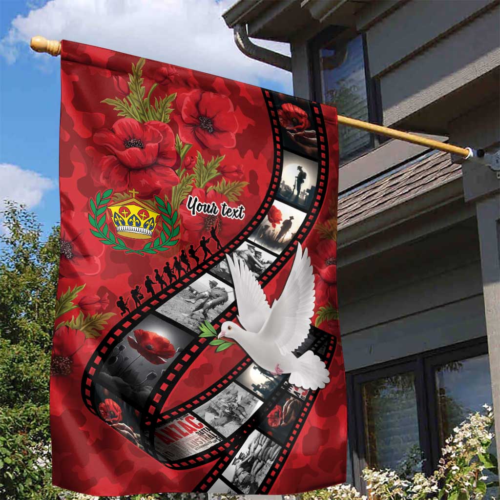 Personalised Tonga ANZAC 1915-2026 Filmstrip Garden Flag Lest We Forget 25 April