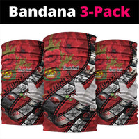 Personalised Tonga ANZAC 1915-2026 Filmstrip Neck Gaiter Lest We Forget 25 April