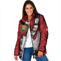 Personalised Tonga ANZAC 1915-2026 Filmstrip Padded Jacket Lest We Forget 25 April