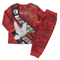 Personalised Tonga ANZAC 1915-2026 Filmstrip Pajama Set Lest We Forget 25 April