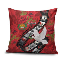 Personalised Tonga ANZAC 1915-2026 Filmstrip Pillow Cover Lest We Forget 25 April