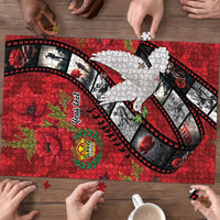 Personalised Tonga ANZAC 1915-2026 Filmstrip Puzzle Lest We Forget 25 April