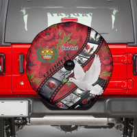 Personalised Tonga ANZAC 1915-2026 Filmstrip Spare Tire Cover Lest We Forget 25 April