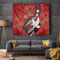 Personalised Tonga ANZAC 1915-2026 Filmstrip Tapestry Lest We Forget 25 April