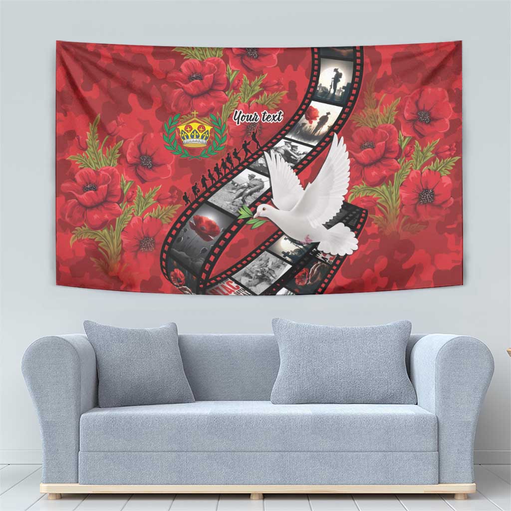 Personalised Tonga ANZAC 1915-2026 Filmstrip Tapestry Lest We Forget 25 April