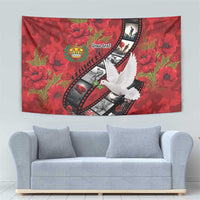 Personalised Tonga ANZAC 1915-2026 Filmstrip Tapestry Lest We Forget 25 April