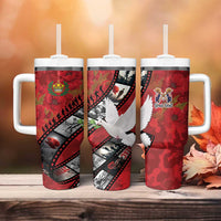 Personalised Tonga ANZAC 1915-2026 Filmstrip Tumbler With Handle Lest We Forget 25 April