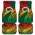 Personalised Vanuatu Yumi 44th Indipendens Dei Car Mats Vanuatuan Broad Tusk with Polynesian Tribal