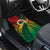 Personalised Vanuatu Yumi 44th Indipendens Dei Car Mats Vanuatuan Broad Tusk with Polynesian Tribal