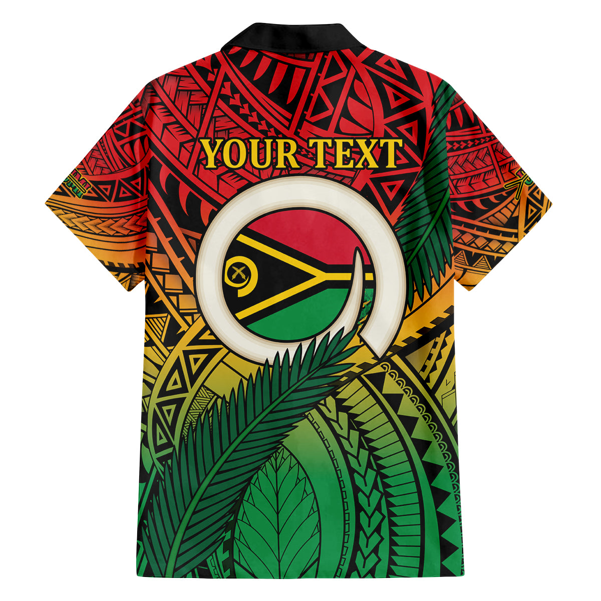 Personalised Vanuatu Yumi 44th Indipendens Dei Family Matching Puletasi and Hawaiian Shirt Vanuatuan Broad Tusk with Polynesian Tribal LT9 - Polynesian Pride