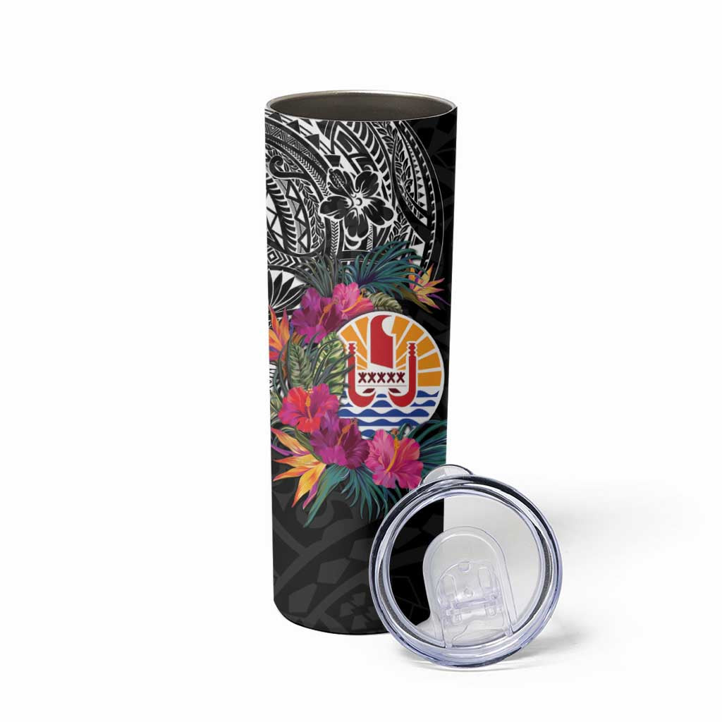 Tahiti Island Skinny Tumbler French Polynesian Tropical
