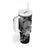 Black Polynesian Tahiti Island Tumbler With Handle The Wave of Water