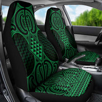 Kakariki Maori Ta Moko Poutama Art Car Seat Cover