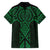 Kakariki Maori Ta Moko Poutama Art Family Matching Summer Maxi Dress and Hawaiian Shirt