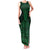Kakariki Maori Ta Moko Poutama Art Family Matching Tank Maxi Dress and Hawaiian Shirt