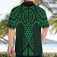 Kakariki Maori Ta Moko Poutama Art Hawaiian Shirt