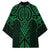 Kakariki Maori Ta Moko Poutama Art Kimono - Polynesian Pride