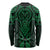 Kakariki Maori Ta Moko Poutama Art Long Sleeve Shirt