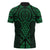 Kakariki Maori Ta Moko Poutama Art Zipper Polo Shirt - Polynesian Pride